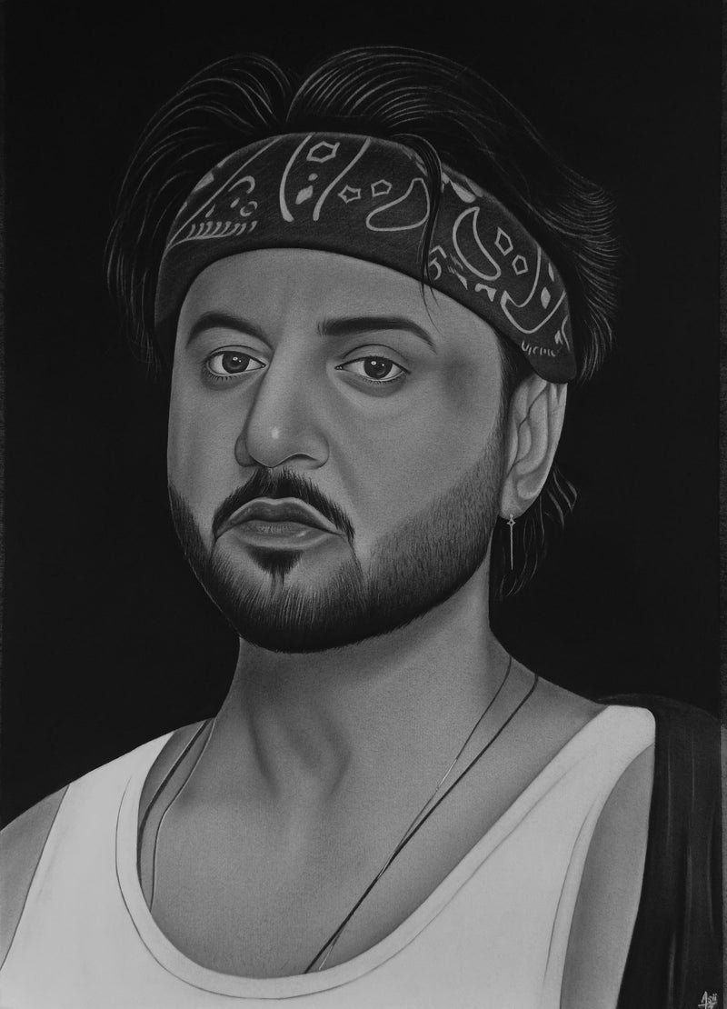 "Urban Edge" – Hand-Drawn Custom Street-Style Portrait