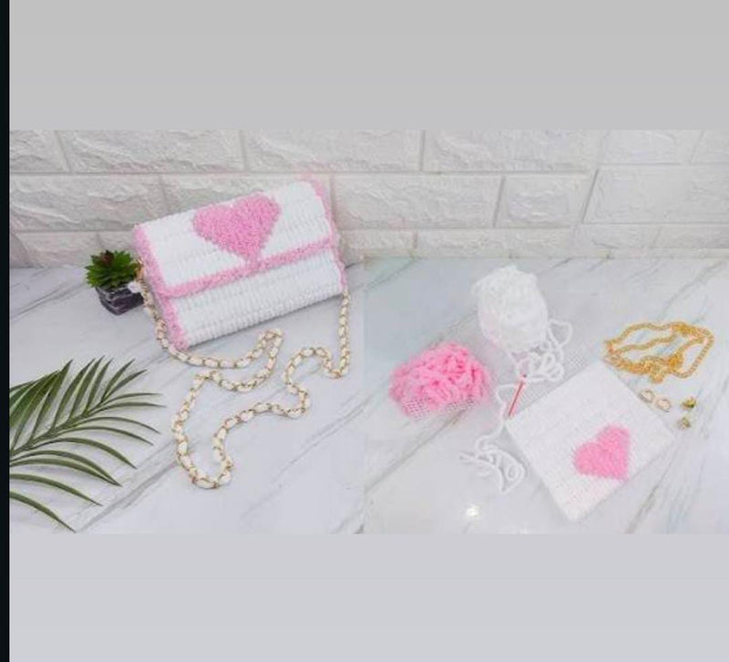 HEART BAG-HANDMADE AVAIBLE IN ALL DEFFRENT COLORS