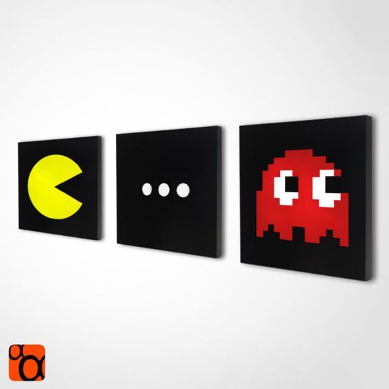 CAROON PAINTING-HANDMADE -3 PIECES