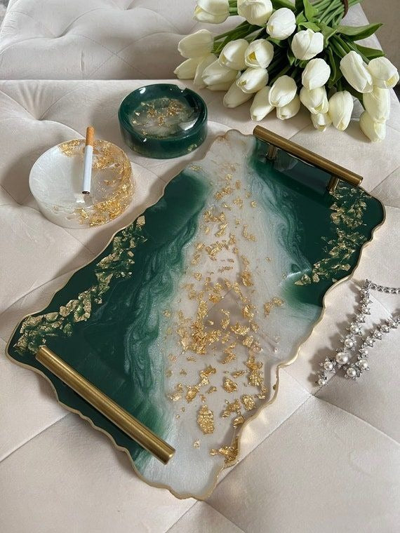 The Artisan Geode Collection | Hand-Poured Resin Home Decor