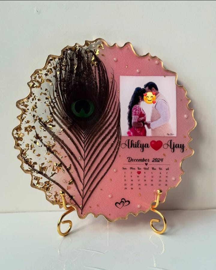 Eternal Calendar Resin Keepsake Plaque