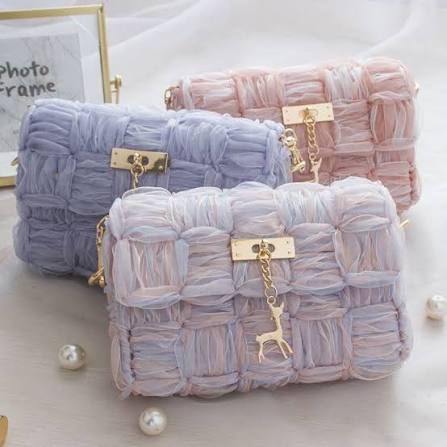 The Deer Charm Collection (Woven Bags)