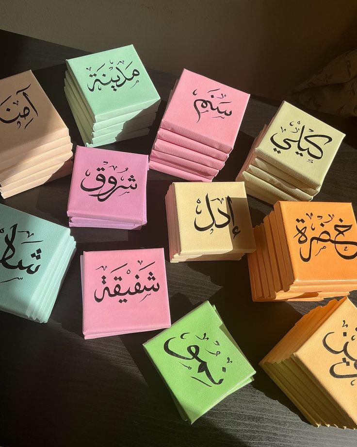 Kashish Artisan Mini-Canvas Collection | Personalized Hand-Painted Calligraphy