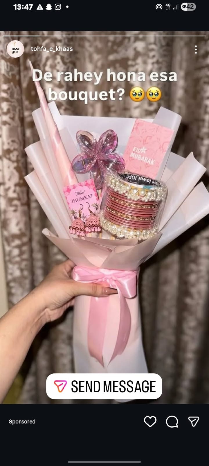 The Ultimate Glamour Bouquet – Handcrafted Eid & Occasion Gift Set