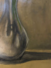 Still Life in Ochre – Original Floral Oil Painting on Canvas