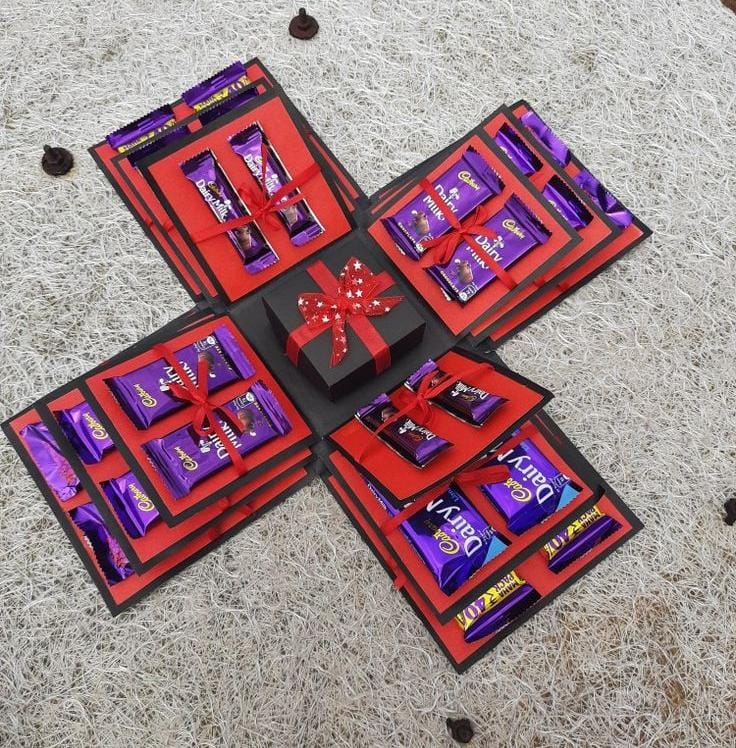 The Sweet Reveal – Hand-Crafted Chocolate Explosion Gift Box