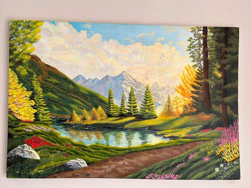 Untouched by mankind | Serene Mountain & Lake Scenery by Kashish