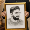 Soul in Charcoal: Custom Hand-Drawn Portrait