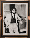 he Gentleman’s Persona: Bespoke Charcoal Portrait