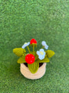 Handmade Crochet Potted Plants Collection – Maintenance-Free Desk Decor & Floral Keepsakes